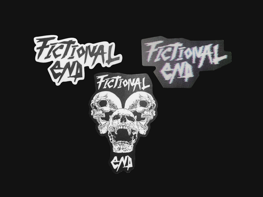 Fictional End "Skulls" Sticker Pack